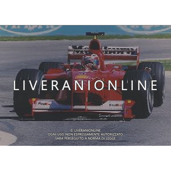 RETROSPETTIVA RUBENS BARRICHELLO PILOTA F1 NELLA FOTO RUBENS BARRICHELLO NELL \'ANNO 2000 AG ALDO LIVERANI SAS
