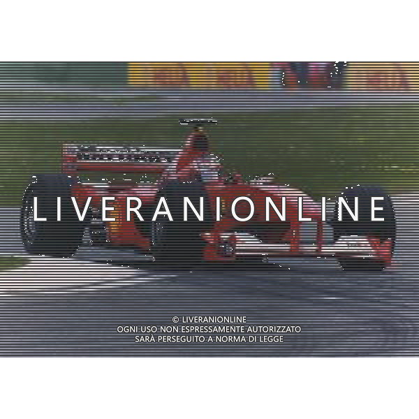 RETROSPETTIVA RUBENS BARRICHELLO PILOTA F1 NELLA FOTO RUBENS BARRICHELLO NELL \'ANNO 2000 AG ALDO LIVERANI SAS