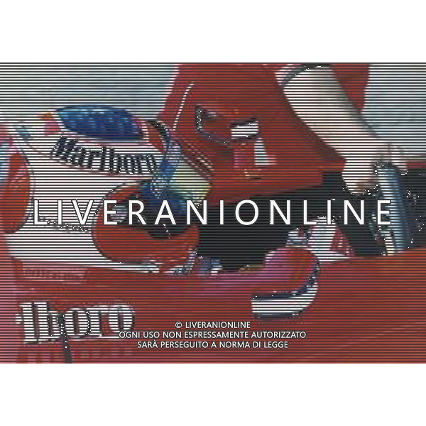 RETROSPETTIVA RUBENS BARRICHELLO PILOTA F1 NELLA FOTO RUBENS BARRICHELLO NELL \'ANNO 2000 AG ALDO LIVERANI SAS