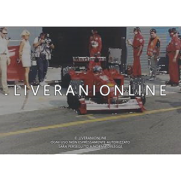 RETROSPETTIVA RUBENS BARRICHELLO PILOTA F1 NELLA FOTO RUBENS BARRICHELLO NELL \'ANNO 2000 AG ALDO LIVERANI SAS
