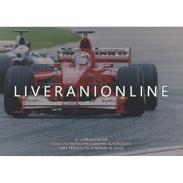 RETROSPETTIVA RUBENS BARRICHELLO PILOTA F1 NELLA FOTO RUBENS BARRICHELLO NELL \'ANNO 2000 AG ALDO LIVERANI SAS