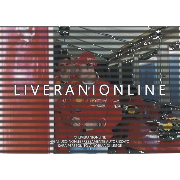 RETROSPETTIVA RUBENS BARRICHELLO PILOTA F1 NELLA FOTO RUBENS BARRICHELLO NELL \'ANNO 2000 AG ALDO LIVERANI SAS