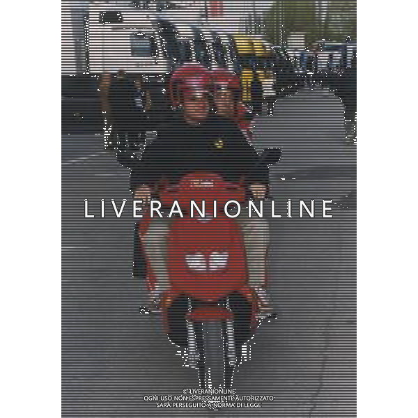 RETROSPETTIVA RUBENS BARRICHELLO PILOTA F1 NELLA FOTO RUBENS BARRICHELLO NELL \'ANNO 2000 AG ALDO LIVERANI SAS