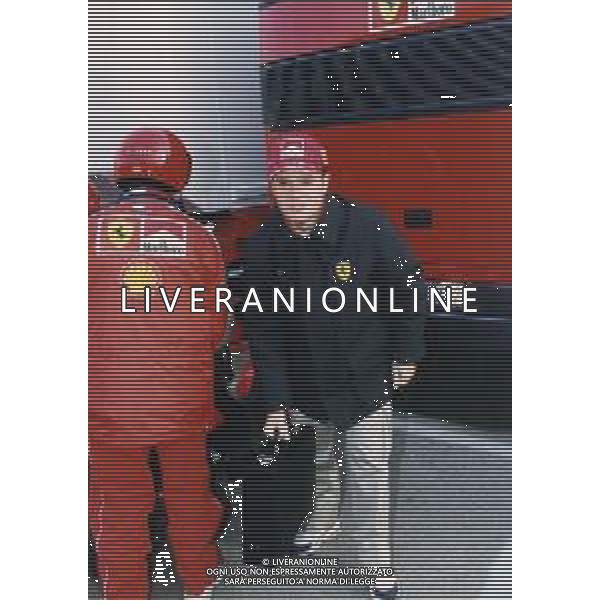 RETROSPETTIVA RUBENS BARRICHELLO PILOTA F1 NELLA FOTO RUBENS BARRICHELLO NELL \'ANNO 2000 AG ALDO LIVERANI SAS