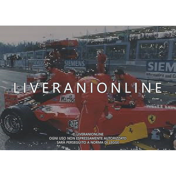 RETROSPETTIVA RUBENS BARRICHELLO PILOTA F1 NELLA FOTO RUBENS BARRICHELLO NELL \'ANNO 2000 AG ALDO LIVERANI SAS