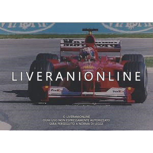 RETROSPETTIVA RUBENS BARRICHELLO PILOTA F1 NELLA FOTO RUBENS BARRICHELLO NELL \'ANNO 2000 AG ALDO LIVERANI SAS