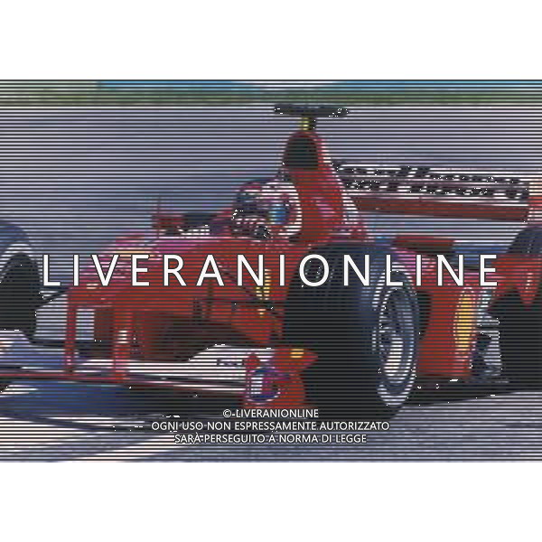 RETROSPETTIVA RUBENS BARRICHELLO PILOTA F1 NELLA FOTO RUBENS BARRICHELLO NELL \'ANNO 2000 AG ALDO LIVERANI SAS