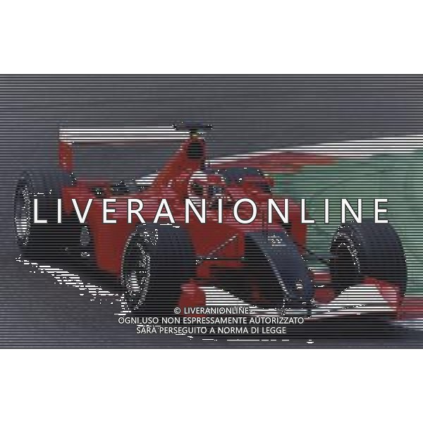 RETROSPETTIVA RUBENS BARRICHELLO PILOTA F1 NELLA FOTO RUBENS BARRICHELLO NELL \'ANNO 2001 AG ALDO LIVERANI SAS