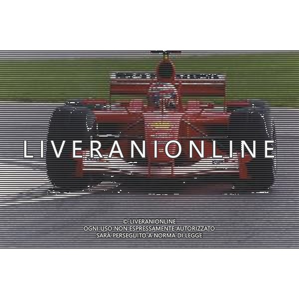 RETROSPETTIVA RUBENS BARRICHELLO PILOTA F1 NELLA FOTO RUBENS BARRICHELLO NELL \'ANNO 2001 AG ALDO LIVERANI SAS
