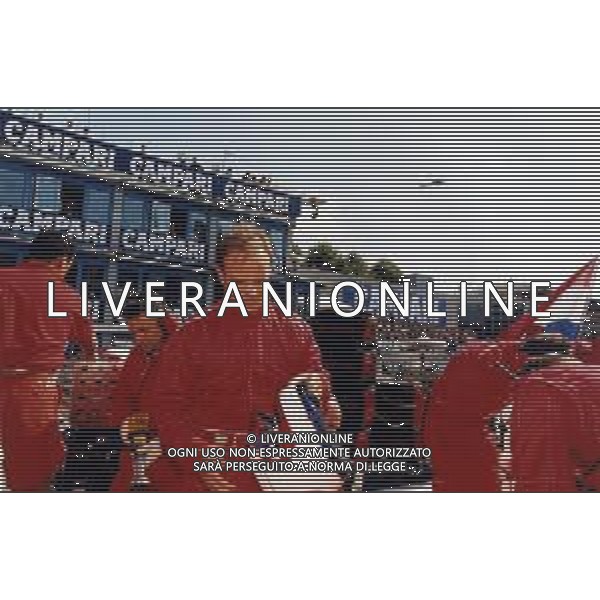 RETROSPETTIVA RUBENS BARRICHELLO PILOTA F1 NELLA FOTO RUBENS BARRICHELLO NELL \'ANNO 2001 AG ALDO LIVERANI SAS