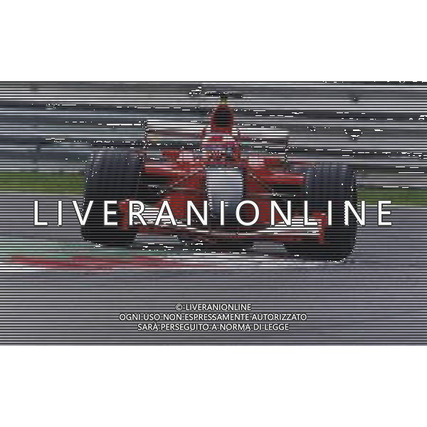 RETROSPETTIVA RUBENS BARRICHELLO PILOTA F1 NELLA FOTO RUBENS BARRICHELLO NELL \'ANNO 2001 AG ALDO LIVERANI SAS