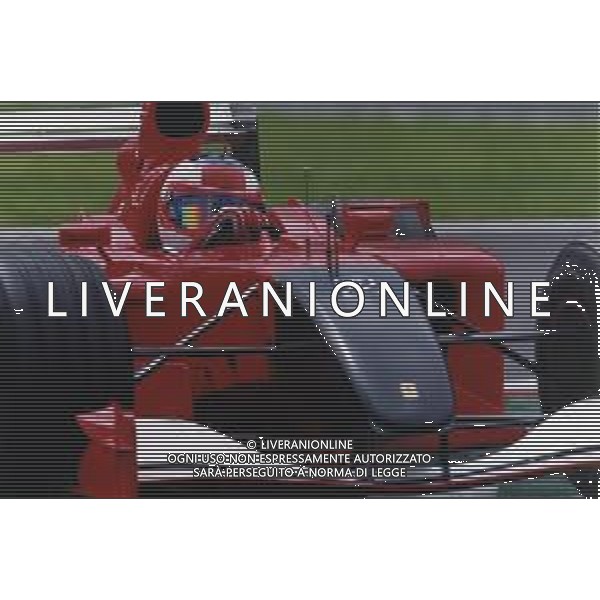 RETROSPETTIVA RUBENS BARRICHELLO PILOTA F1 NELLA FOTO RUBENS BARRICHELLO NELL \'ANNO 2001 AG ALDO LIVERANI SAS