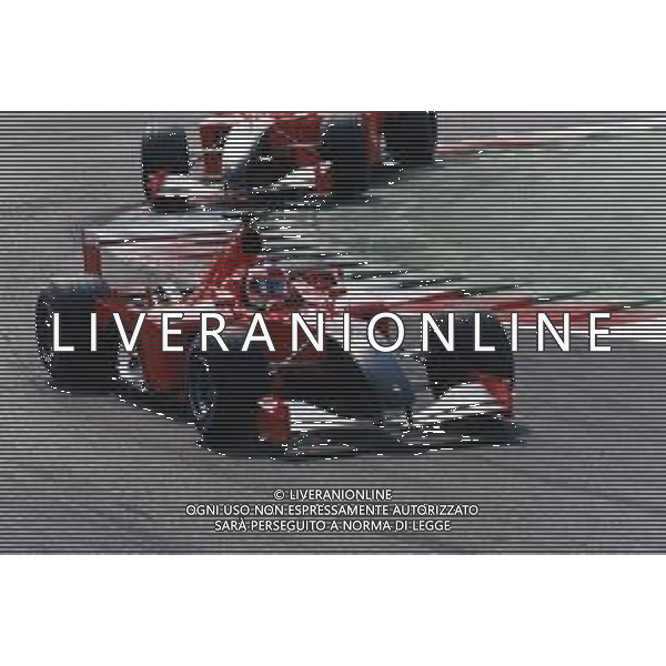 RETROSPETTIVA RUBENS BARRICHELLO PILOTA F1 NELLA FOTO RUBENS BARRICHELLO NELL \'ANNO 2001 AG ALDO LIVERANI SAS