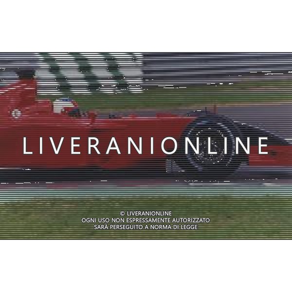 RETROSPETTIVA RUBENS BARRICHELLO PILOTA F1 NELLA FOTO RUBENS BARRICHELLO NELL \'ANNO 2001 AG ALDO LIVERANI SAS