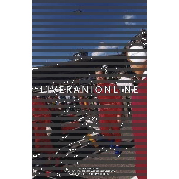 RETROSPETTIVA RUBENS BARRICHELLO PILOTA F1 NELLA FOTO RUBENS BARRICHELLO NELL \'ANNO 2001 AG ALDO LIVERANI SAS