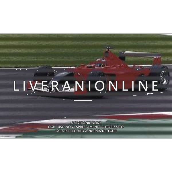 RETROSPETTIVA RUBENS BARRICHELLO PILOTA F1 NELLA FOTO RUBENS BARRICHELLO NELL \'ANNO 2001 AG ALDO LIVERANI SAS