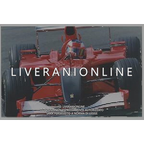 RETROSPETTIVA RUBENS BARRICHELLO PILOTA F1 NELLA FOTO RUBENS BARRICHELLO NELL \'ANNO 2001 AG ALDO LIVERANI SAS