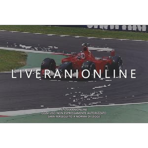 RETROSPETTIVA RUBENS BARRICHELLO PILOTA F1 NELLA FOTO RUBENS BARRICHELLO NELL \'ANNO 2001 AG ALDO LIVERANI SAS