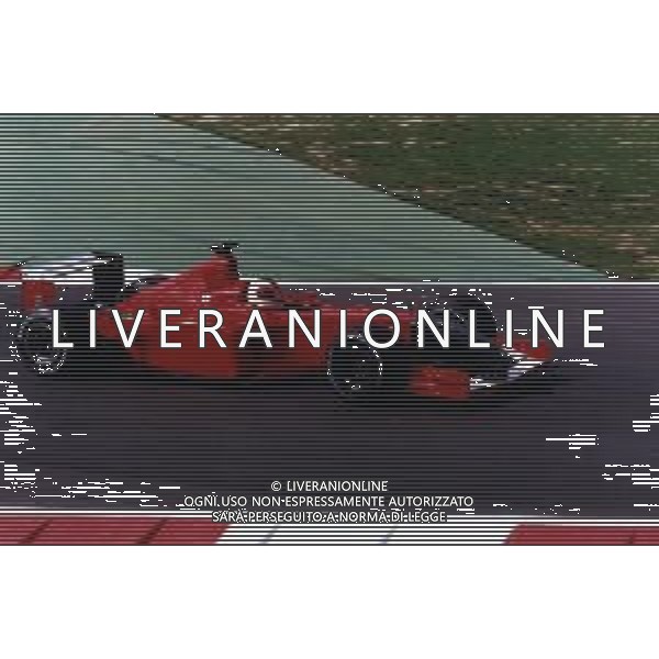RETROSPETTIVA RUBENS BARRICHELLO PILOTA F1 NELLA FOTO RUBENS BARRICHELLO NELL \'ANNO 2001 AG ALDO LIVERANI SAS