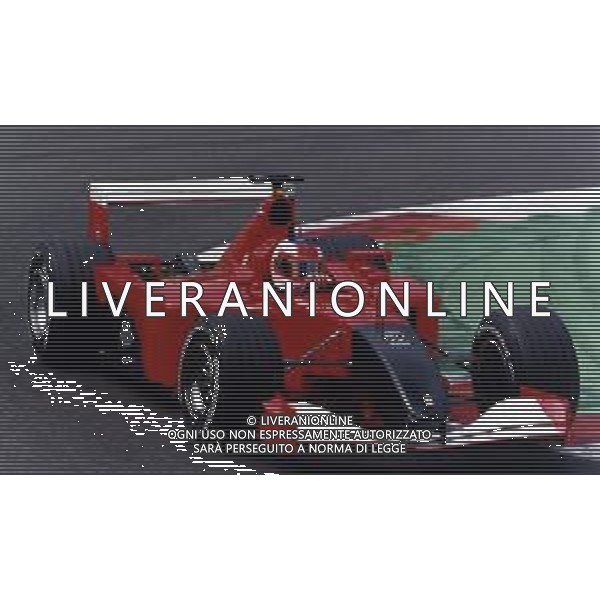 RETROSPETTIVA RUBENS BARRICHELLO PILOTA F1 NELLA FOTO RUBENS BARRICHELLO NELL \'ANNO 2001 AG ALDO LIVERANI SAS