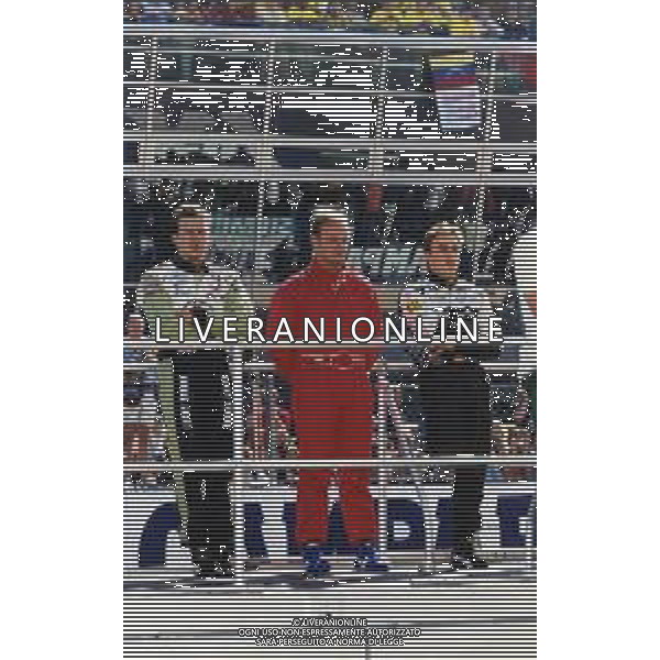 RETROSPETTIVA RUBENS BARRICHELLO PILOTA F1 NELLA FOTO RUBENS BARRICHELLO NELL \'ANNO 2001 AG ALDO LIVERANI SAS