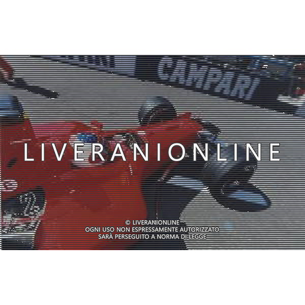 RETROSPETTIVA RUBENS BARRICHELLO PILOTA F1 NELLA FOTO RUBENS BARRICHELLO NELL \'ANNO 2001 AG ALDO LIVERANI SAS