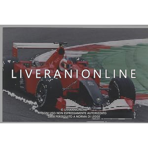 RETROSPETTIVA RUBENS BARRICHELLO PILOTA F1 NELLA FOTO RUBENS BARRICHELLO NELL \'ANNO 2001 AG ALDO LIVERANI SAS