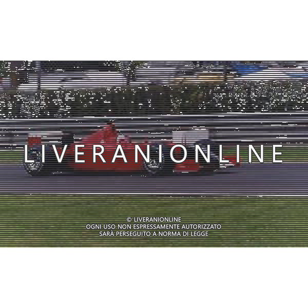 RETROSPETTIVA RUBENS BARRICHELLO PILOTA F1 NELLA FOTO RUBENS BARRICHELLO NELL \'ANNO 2001 AG ALDO LIVERANI SAS