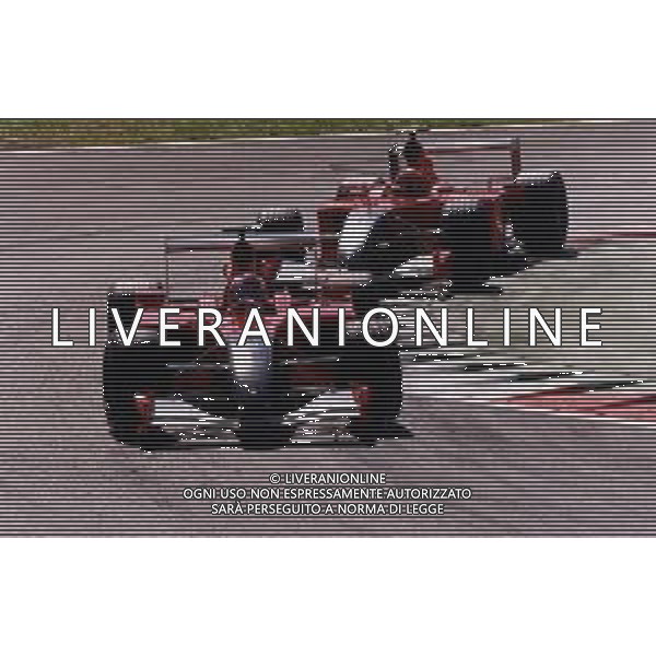 RETROSPETTIVA RUBENS BARRICHELLO PILOTA F1 NELLA FOTO RUBENS BARRICHELLO NELL \'ANNO 2001 AG ALDO LIVERANI SAS