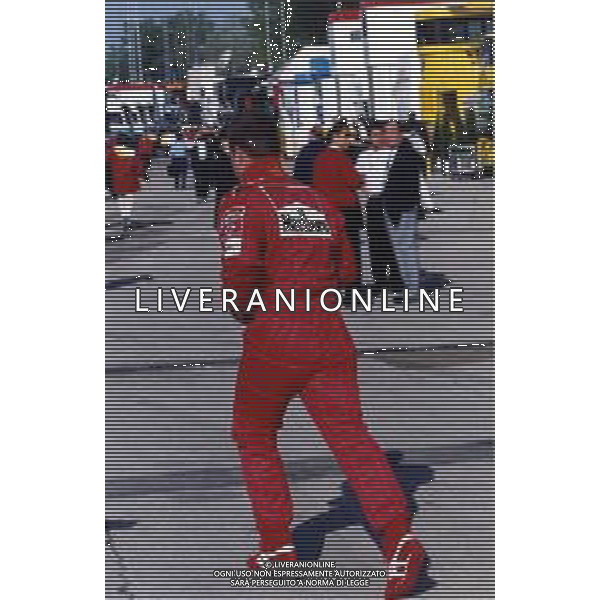 RETROSPETTIVA RUBENS BARRICHELLO PILOTA F1 NELLA FOTO RUBENS BARRICHELLO NELL \'ANNO 2002 AG ALDO LIVERANI SAS