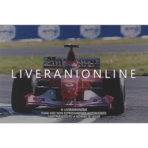 RETROSPETTIVA RUBENS BARRICHELLO PILOTA F1 NELLA FOTO RUBENS BARRICHELLO NELL \'ANNO 2002 AG ALDO LIVERANI SAS