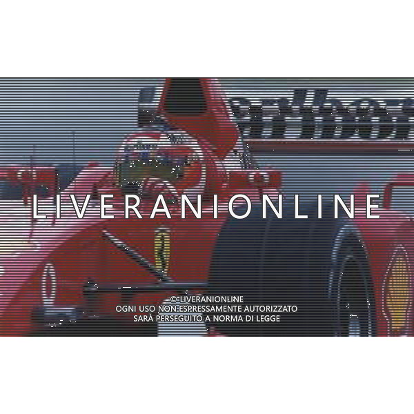 RETROSPETTIVA RUBENS BARRICHELLO PILOTA F1 NELLA FOTO RUBENS BARRICHELLO NELL \'ANNO 2002 AG ALDO LIVERANI SAS