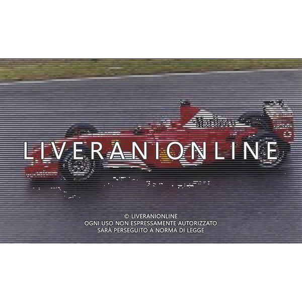 RETROSPETTIVA RUBENS BARRICHELLO PILOTA F1 NELLA FOTO RUBENS BARRICHELLO NELL \'ANNO 2002 AG ALDO LIVERANI SAS