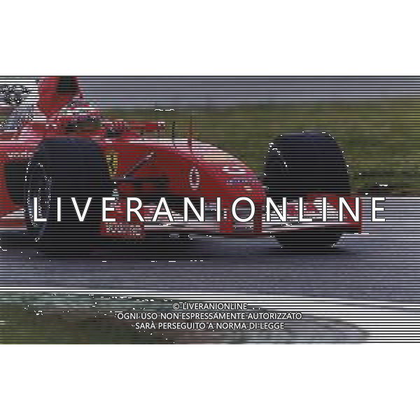 RETROSPETTIVA RUBENS BARRICHELLO PILOTA F1 NELLA FOTO RUBENS BARRICHELLO NELL \'ANNO 2002 AG ALDO LIVERANI SAS
