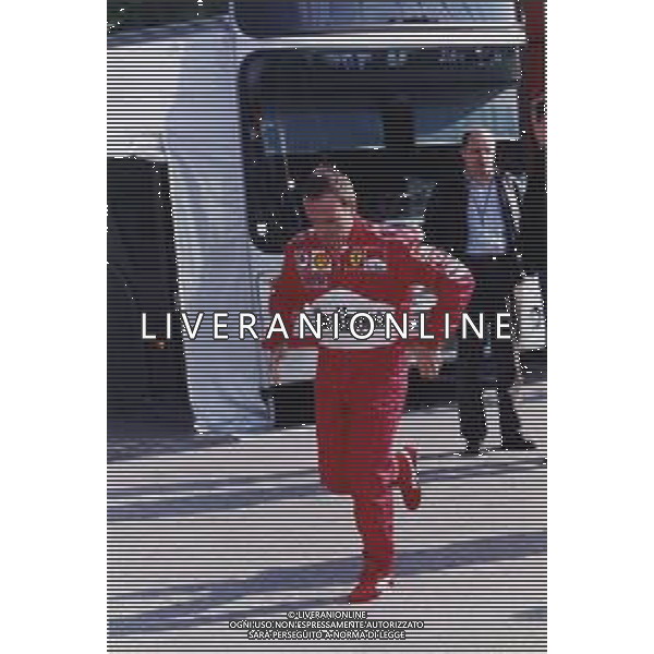 RETROSPETTIVA RUBENS BARRICHELLO PILOTA F1 NELLA FOTO RUBENS BARRICHELLO NELL \'ANNO 2002 AG ALDO LIVERANI SAS