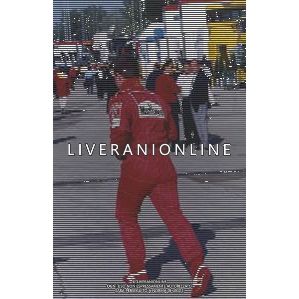 RETROSPETTIVA RUBENS BARRICHELLO PILOTA F1 NELLA FOTO RUBENS BARRICHELLO NELL \'ANNO 2002 AG ALDO LIVERANI SAS