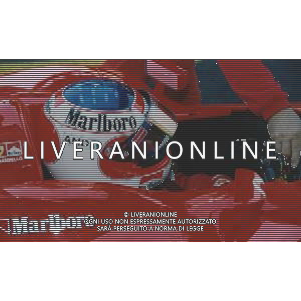 RETROSPETTIVA RUBENS BARRICHELLO PILOTA F1 NELLA FOTO RUBENS BARRICHELLO NELL \'ANNO 2002 AG ALDO LIVERANI SAS