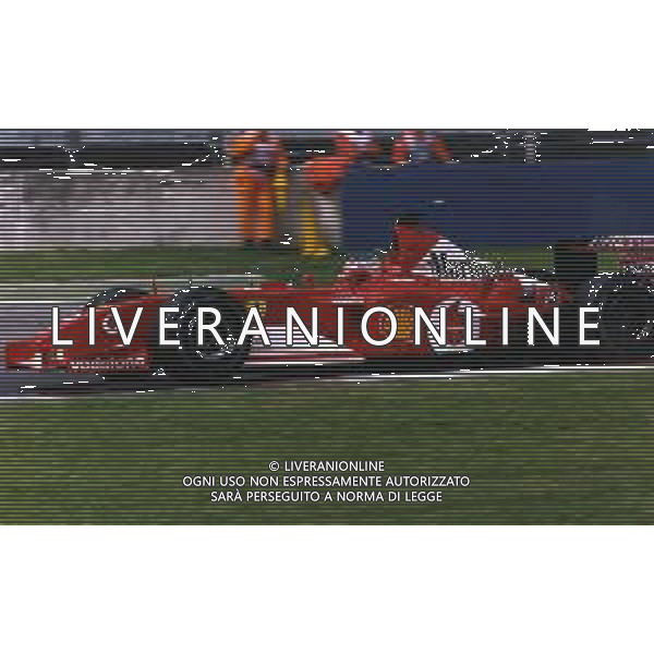 RETROSPETTIVA RUBENS BARRICHELLO PILOTA F1 NELLA FOTO RUBENS BARRICHELLO NELL \'ANNO 2002 AG ALDO LIVERANI SAS