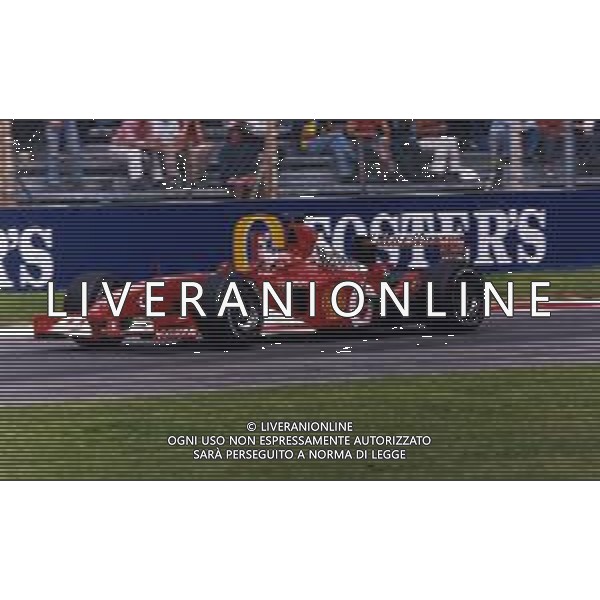 RETROSPETTIVA RUBENS BARRICHELLO PILOTA F1 NELLA FOTO RUBENS BARRICHELLO NELL \'ANNO 2002 AG ALDO LIVERANI SAS