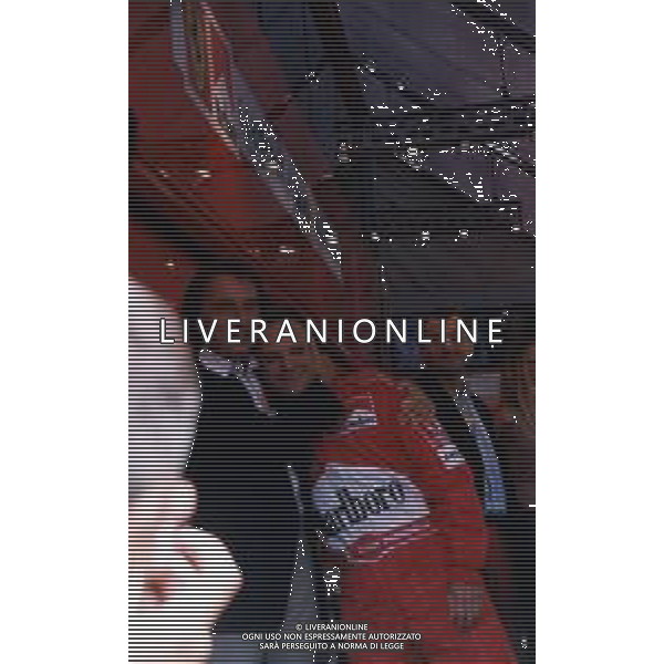 RETROSPETTIVA RUBENS BARRICHELLO PILOTA F1 NELLA FOTO RUBENS BARRICHELLO NELL \'ANNO 2002 CON LUCA CORDERO DI MONTEZEMOLO AG ALDO LIVERANI SAS