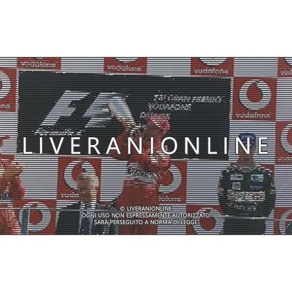 RETROSPETTIVA RUBENS BARRICHELLO PILOTA F1 NELLA FOTO RUBENS BARRICHELLO NELL \'ANNO 2002 AG ALDO LIVERANI SAS