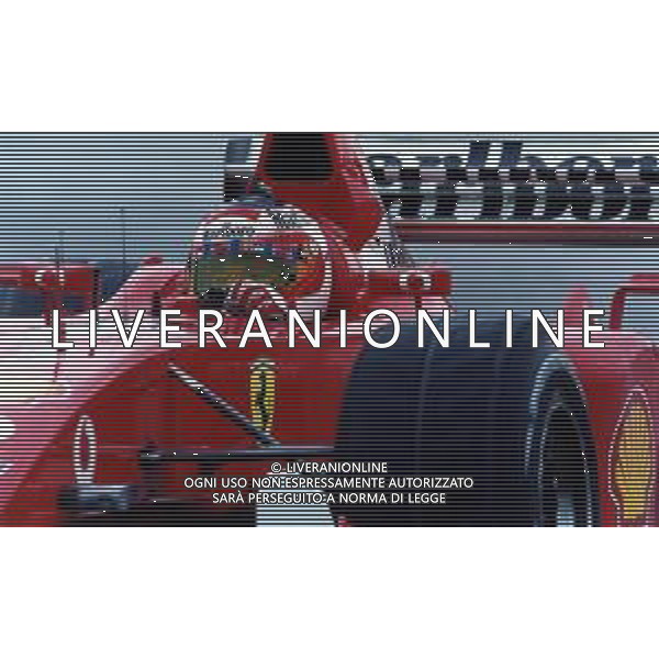 RETROSPETTIVA RUBENS BARRICHELLO PILOTA F1 NELLA FOTO RUBENS BARRICHELLO NELL \'ANNO 2002 AG ALDO LIVERANI SAS