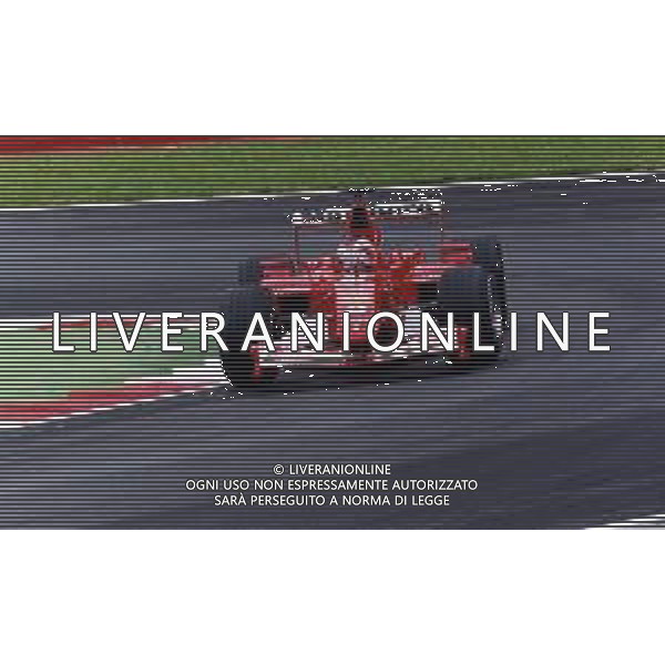 RETROSPETTIVA RUBENS BARRICHELLO PILOTA F1 NELLA FOTO RUBENS BARRICHELLO NELL \'ANNO 2002 AG ALDO LIVERANI SAS