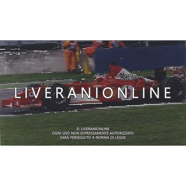 RETROSPETTIVA RUBENS BARRICHELLO PILOTA F1 NELLA FOTO RUBENS BARRICHELLO NELL \'ANNO 2002 AG ALDO LIVERANI SAS