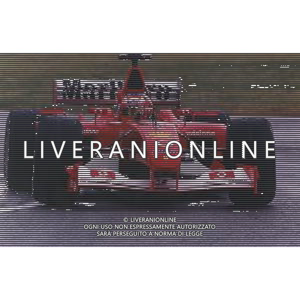 RETROSPETTIVA RUBENS BARRICHELLO PILOTA F1 NELLA FOTO RUBENS BARRICHELLO NELL \'ANNO 2002 AG ALDO LIVERANI SAS