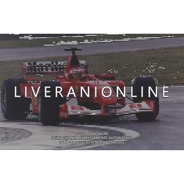 RETROSPETTIVA RUBENS BARRICHELLO PILOTA F1 NELLA FOTO RUBENS BARRICHELLO NELL \'ANNO 2002 AG ALDO LIVERANI SAS