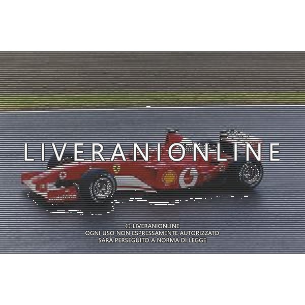 RETROSPETTIVA RUBENS BARRICHELLO PILOTA F1 NELLA FOTO RUBENS BARRICHELLO NELL \'ANNO 2002 AG ALDO LIVERANI SAS