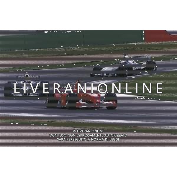 RETROSPETTIVA RUBENS BARRICHELLO PILOTA F1 NELLA FOTO RUBENS BARRICHELLO NELL \'ANNO 2002 AG ALDO LIVERANI SAS