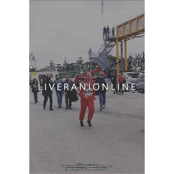 RETROSPETTIVA RUBENS BARRICHELLO PILOTA F1 NELLA FOTO RUBENS BARRICHELLO NELL \'ANNO 2002 AG ALDO LIVERANI SAS