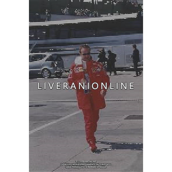 RETROSPETTIVA RUBENS BARRICHELLO PILOTA F1 NELLA FOTO RUBENS BARRICHELLO NELL \'ANNO 2002 AG ALDO LIVERANI SAS